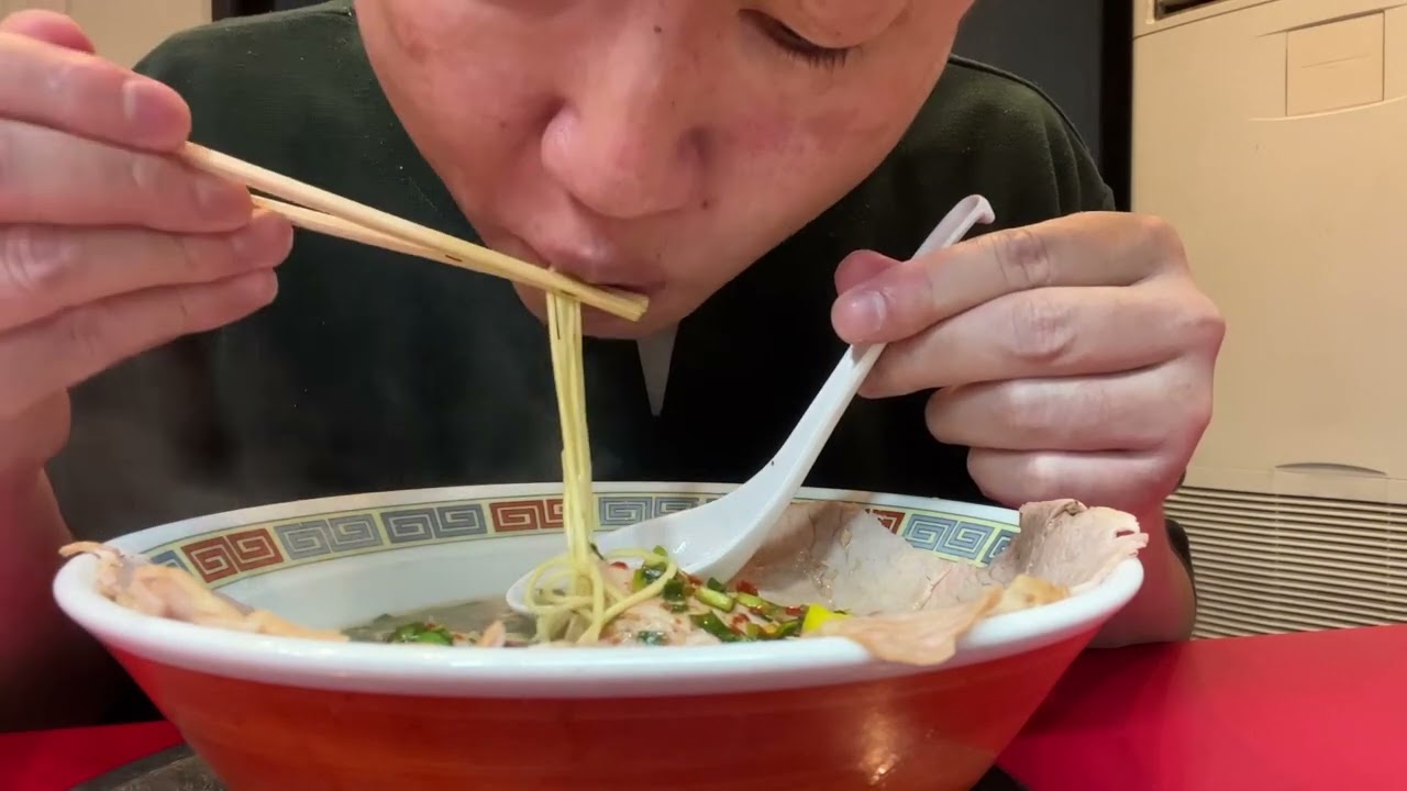 もっこす今津店　チャーシュー麺とチャーシュー丼