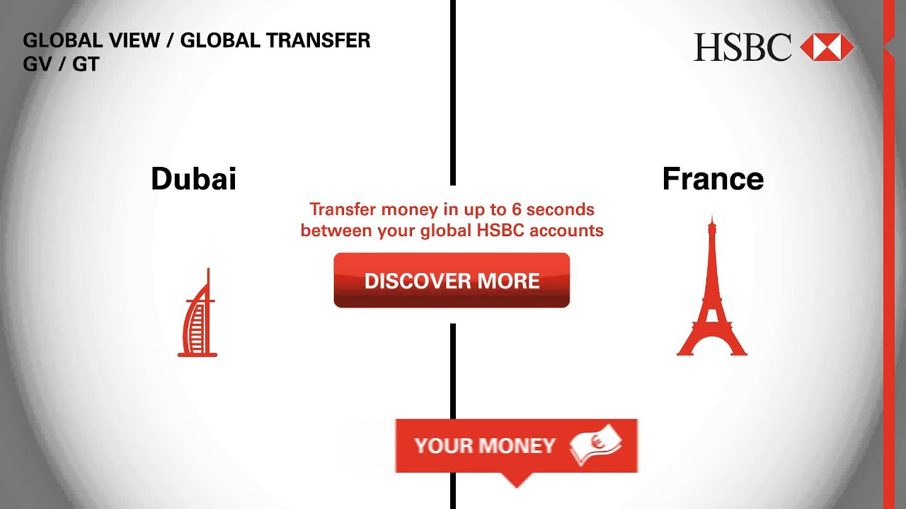 HSBC Global View/ Global Transfer - Dubai/France