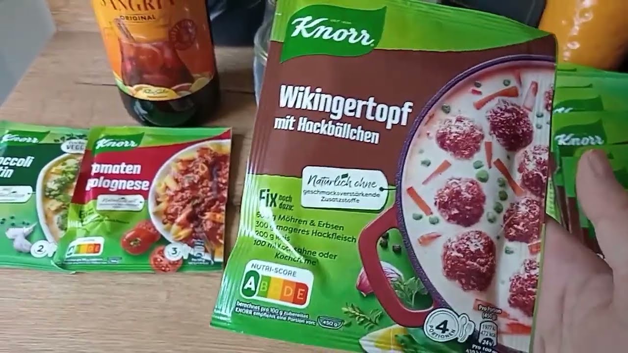 spontane Duitse shoplog. Knorr voor het leven ingeslagen😅