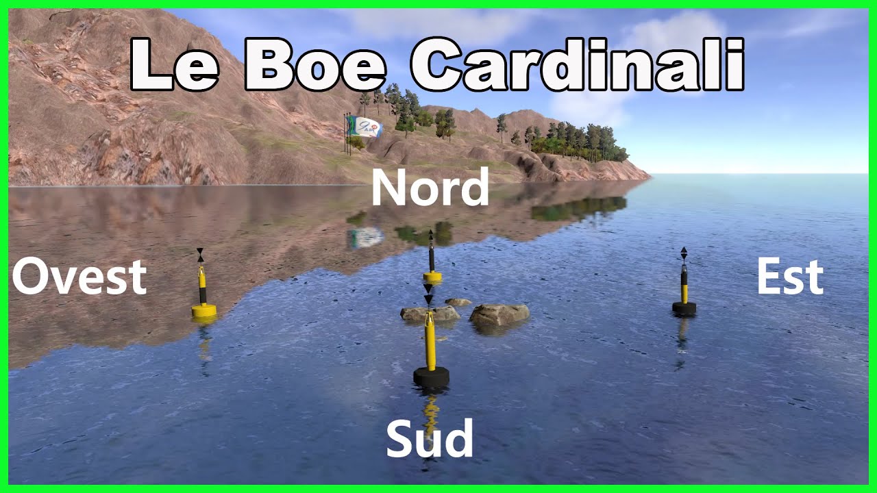 Le Boe Cardinali. VIDEOCORSO PATENTE NAUTICA
