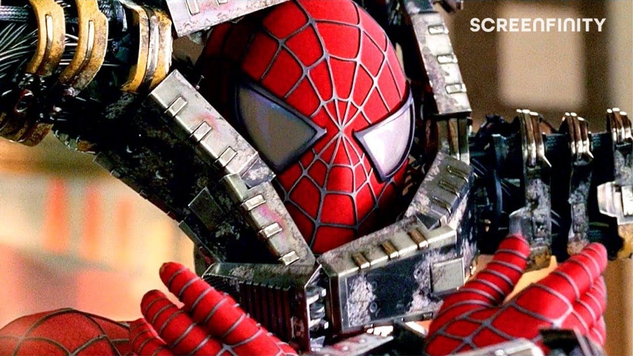 Spider-Man And Doc Ock's Bank Brawl | Spider-Man 2 (2004) | Screenfinity