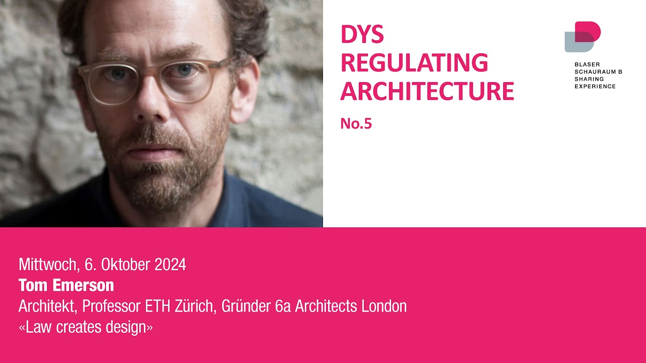 Dys_Regulating Architecture Nr.5 / Tom Emerson