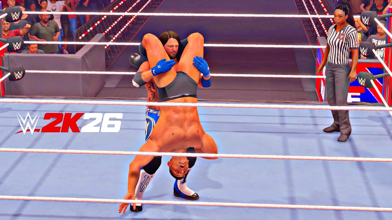Aj Style vs. Gunther Royal Rumble Match Full Video | WWE2K25