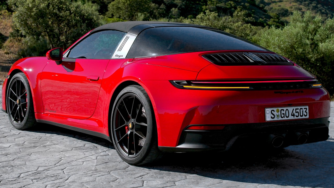 2025 Porsche 911 Targa 4 GTS (992.2) - Sound | Interior | Drive