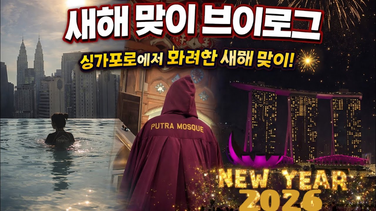 싱가포르 vlogㅣ 4인 가족 67만원으로 4박 5일ㅣ먼라인언파크, 가든스 더 베이, MBS, 트리터널, 차이나타운, 산토자섬