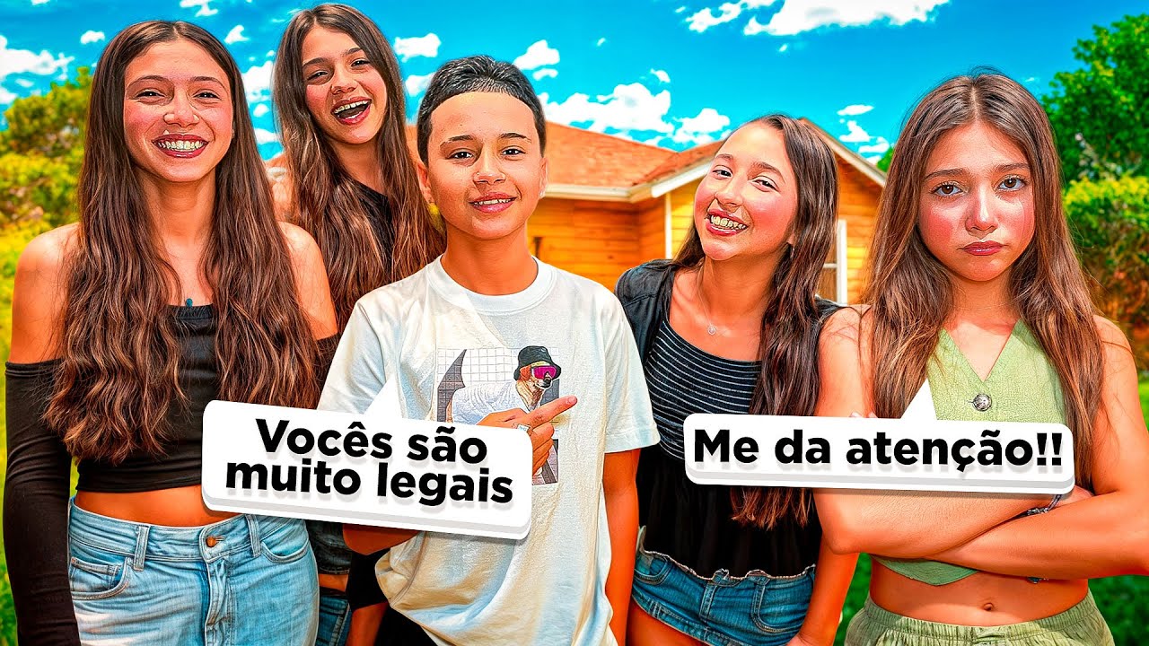 A LARA FICOU COM CIÚMES DOS GÊMEOS ANTÔNIO E JP COM AS NOVAS AMIGAS 😱 •Antônio e JP•