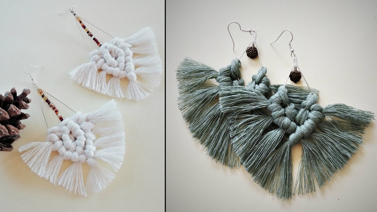 Trending Handmade Macrame Earrings
