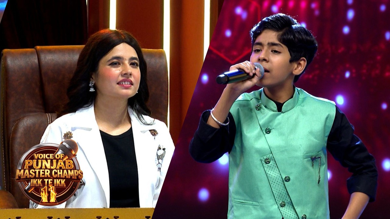 Maa ਗੀਤ 'ਤੇ Shabad Arora  ਦੀ ਭਾਵੁਕ ਪੇਸ਼ਕਾਰੀ | Voice of Punjab Master Champs Ikk Te Ikk 11