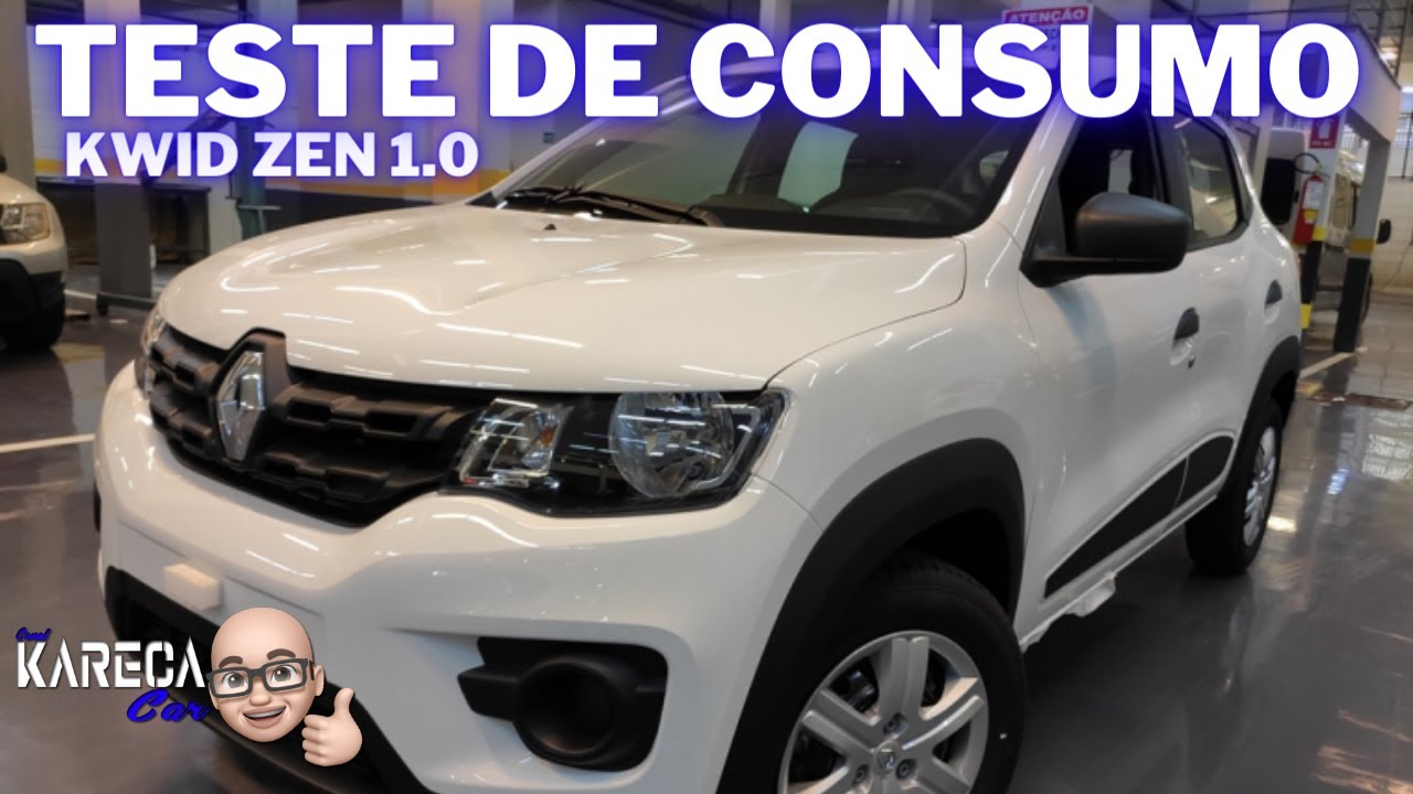 CONSUMO DO RENAULT KWID NA RODOVIA COM GASOLINA!!
