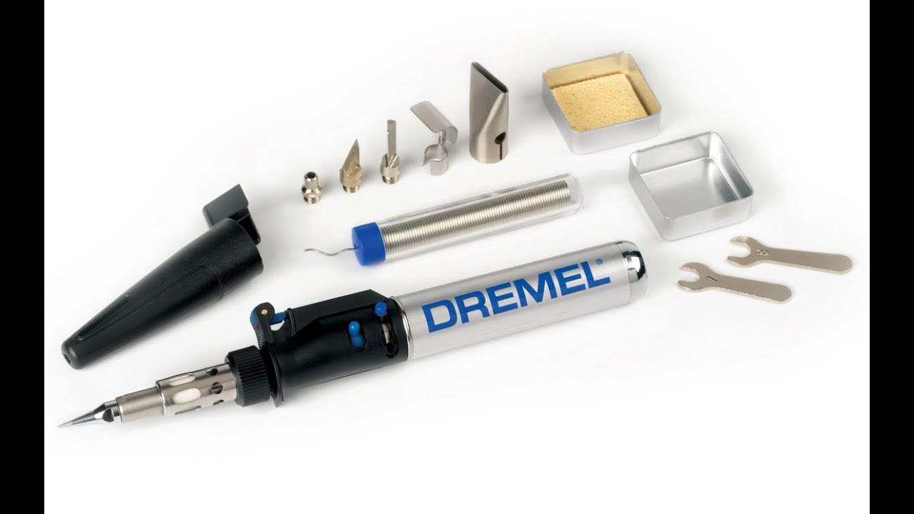 Газовый паяльник Дремель DREMEL. Небольшой обзор, ремонт.