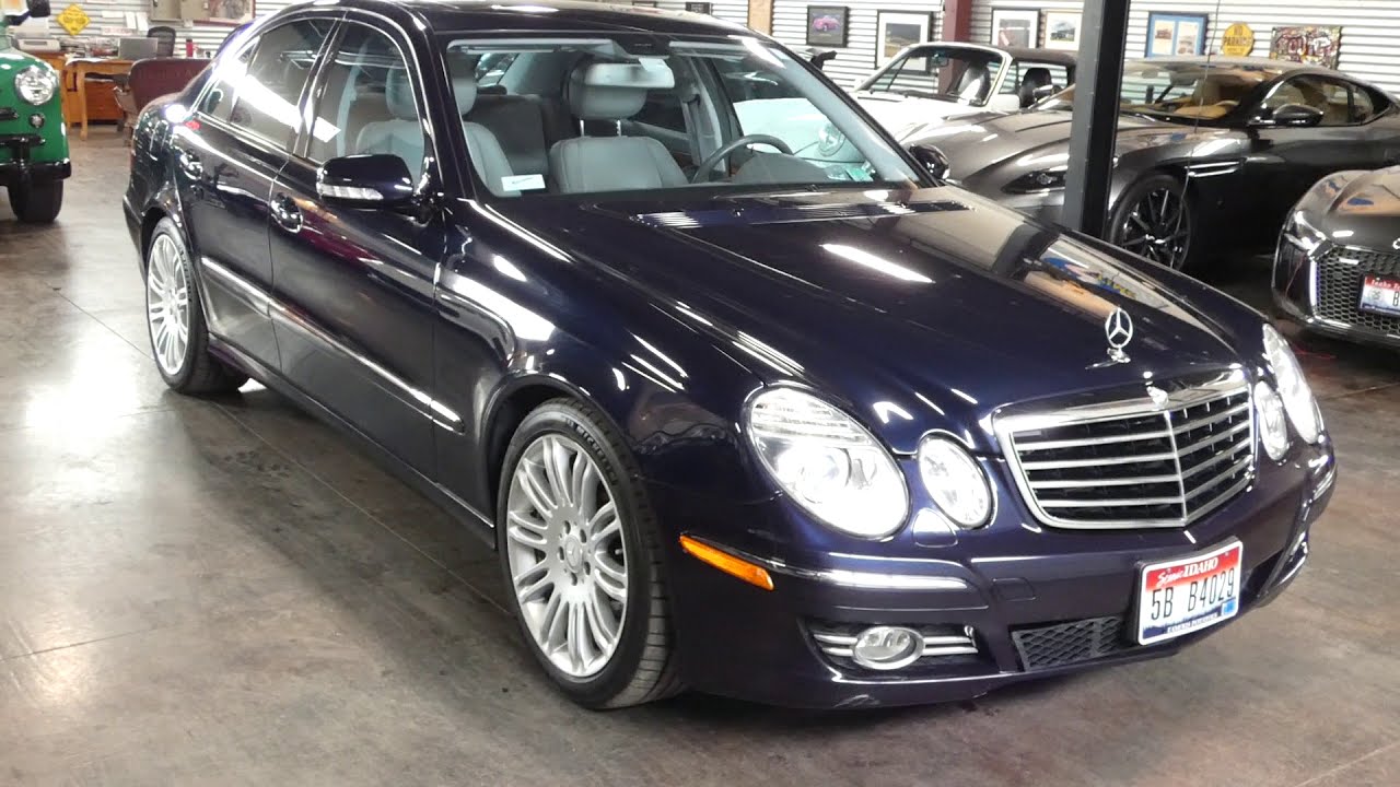 2008 Mercedes E350 at the Sun Valley Auto Club