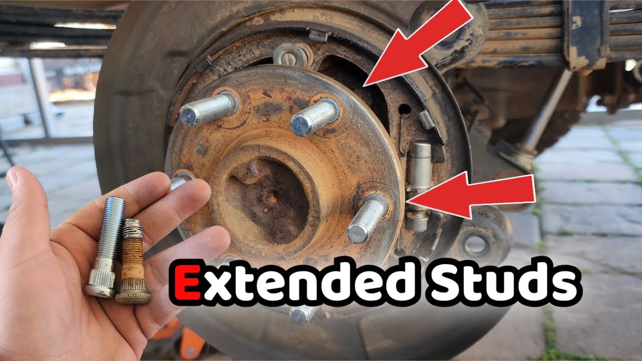 How to Install (Z1 extended wheel studs) | Nissan Frontier/Xterra/Pathfinder