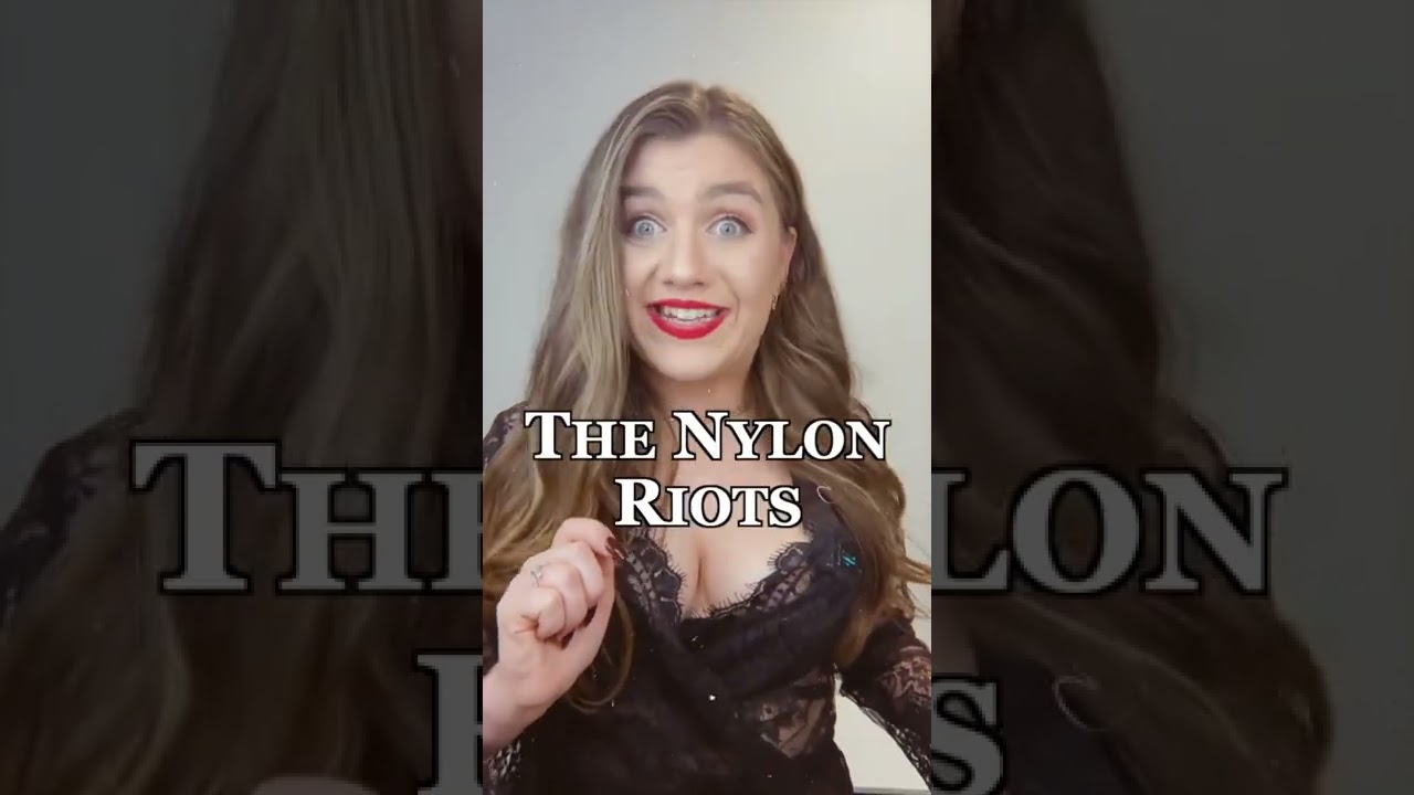 The Shocking History of Nylon Stockings