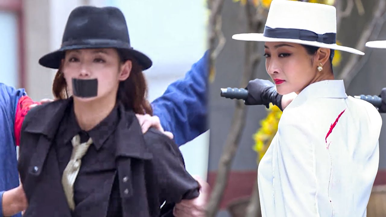 被劫持的弱女子竟然是最强女特工，瞬间反杀敌人救出被困队友#movie #kungfu #精彩影视 #谍战 #chinesedrama