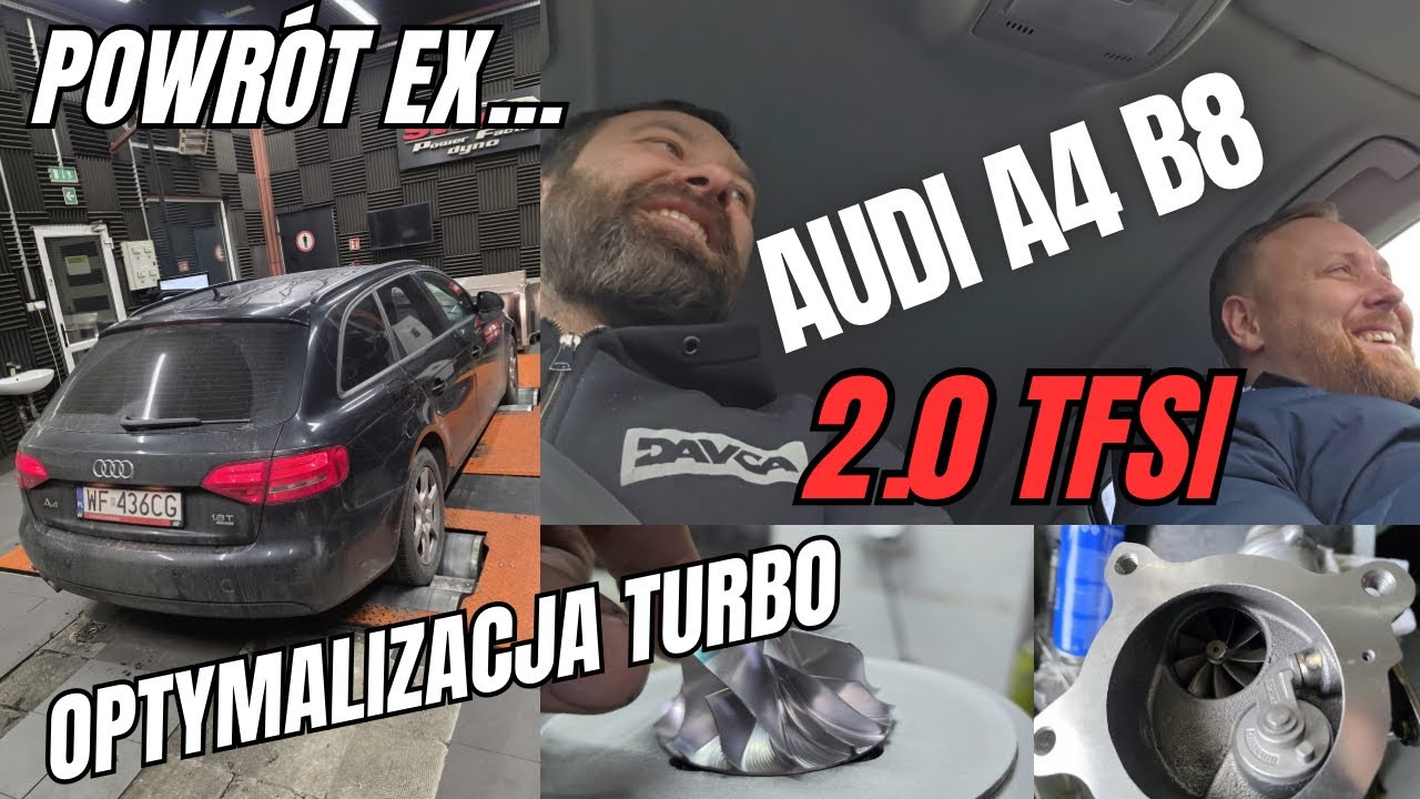 #313 Coobcio & Basia - Audi A4 b8 2.0 TFSI 400KM - Optymalizacja Turbo Hot side