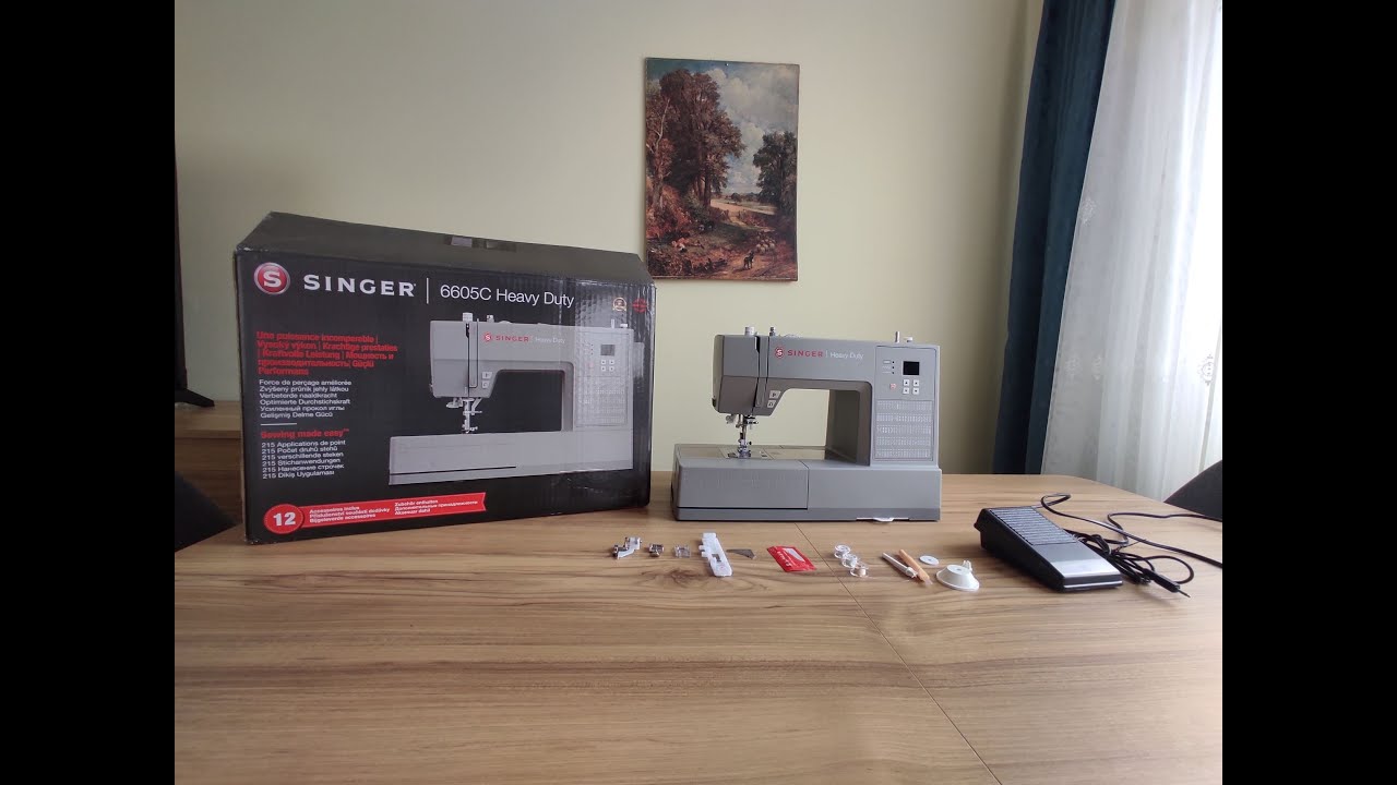 Singer Heavy Duty 6605C l İlk Dikiş Makinemi Sizlere Tanıttım l 2022