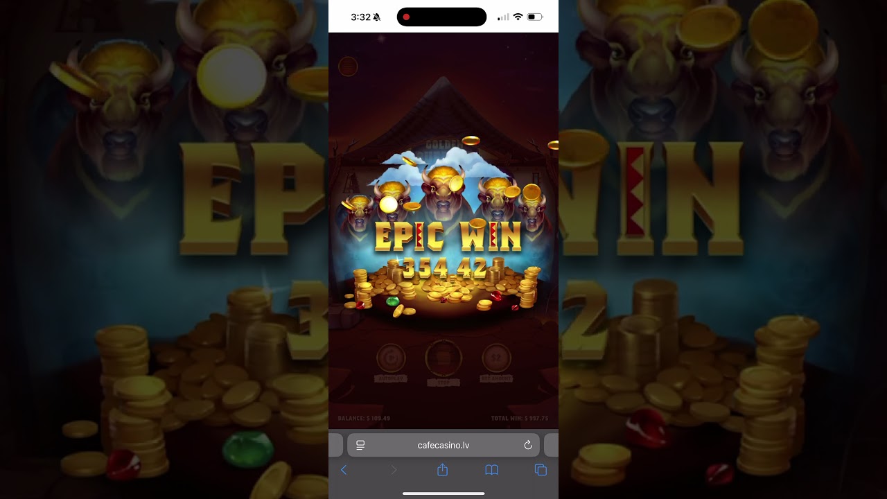 Golden buffalo win! 1k hit only go for epics! 