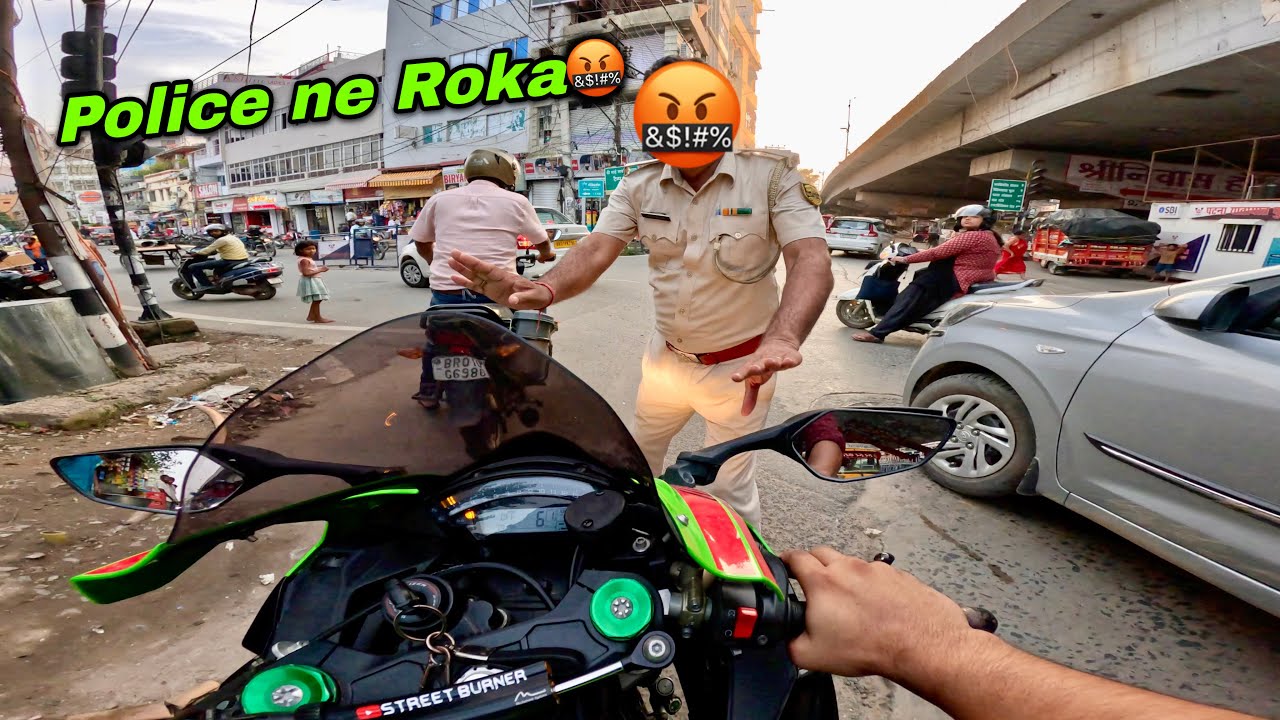 Police Tried to Catch my ZX-10R🤬 | Superbike is not for INDIA 😭