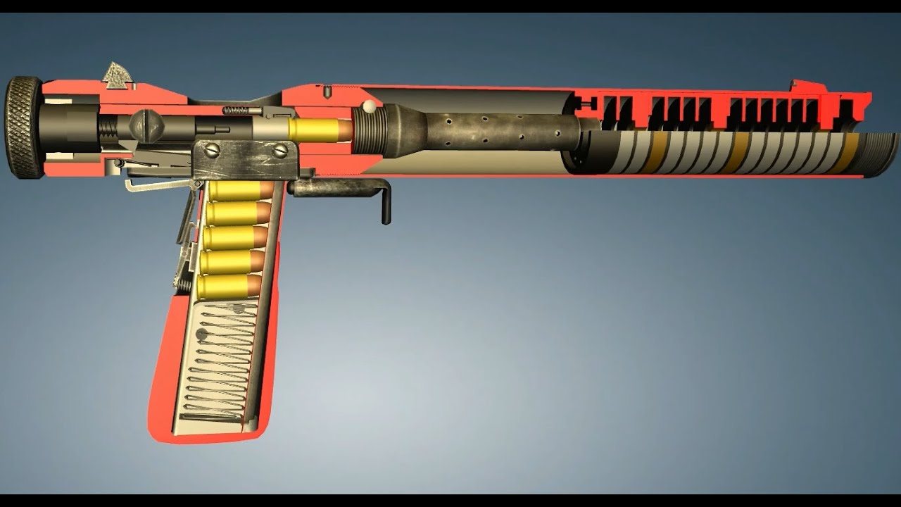 How a Welrod Pistol Works