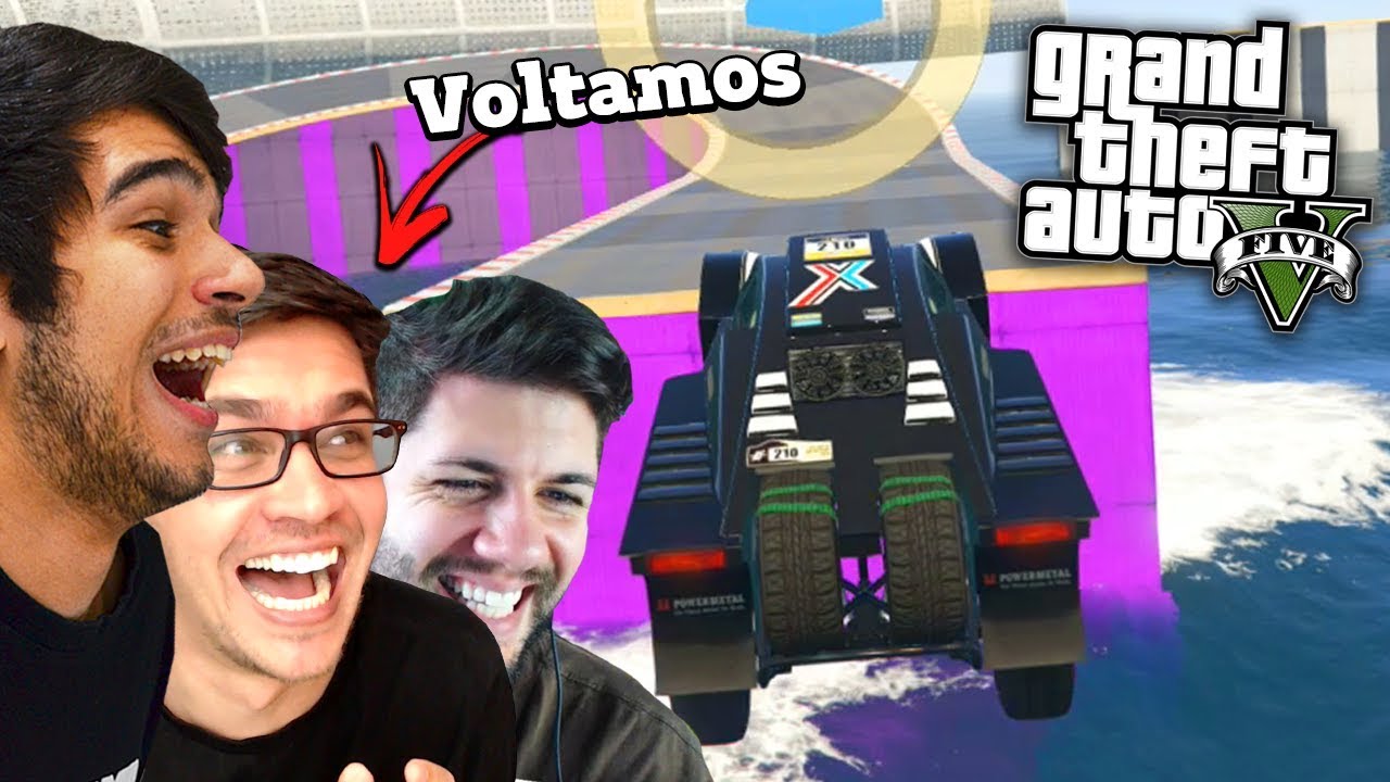 GTA V Online - A MELHOR EQUIPE DAS CORRIDAS VOLTOU!!