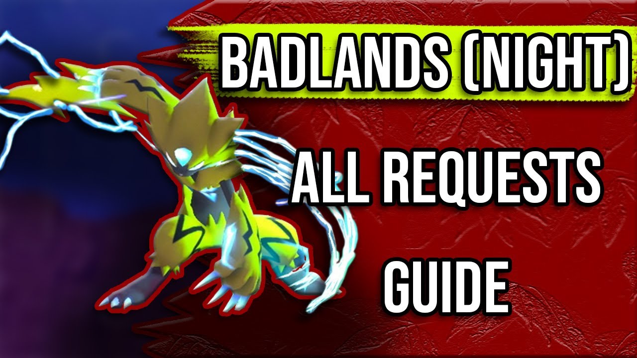 Badlands (Night) - All Requests Guide [New Pokemon Snap]