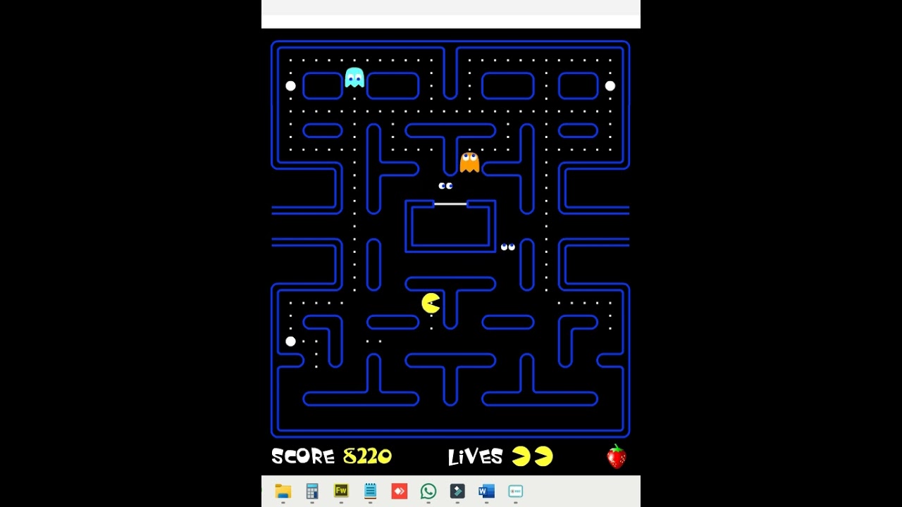 pacman nivel 2 de 11