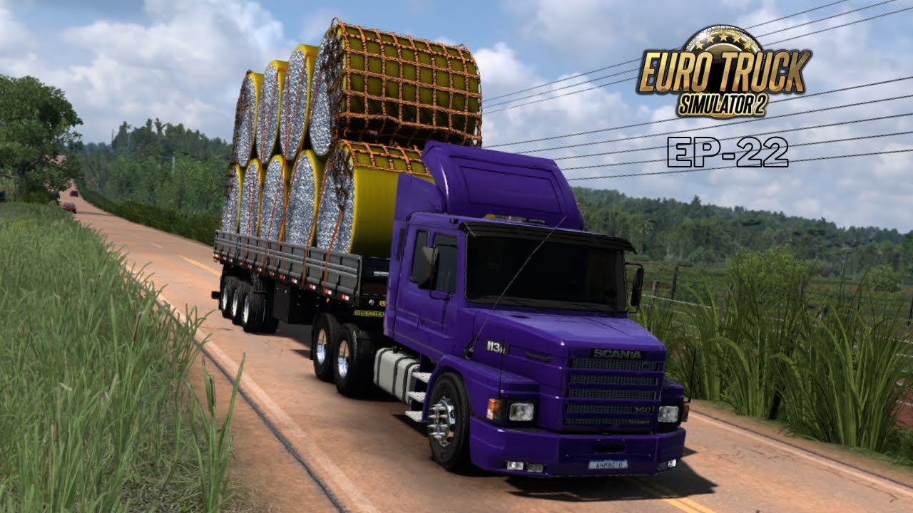 Carregado de Algodão… Bora Pra Estrada! | Euro Truck Simulator 2 | Logitech G920 Setup