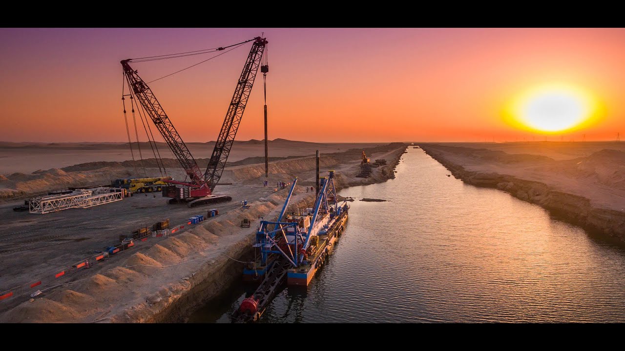 NMDC | Mobilising Dredger Into The Desert | Zia Creative Network | UAE