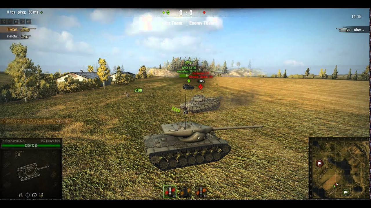 WoT  - T57 Getting Ammoracked