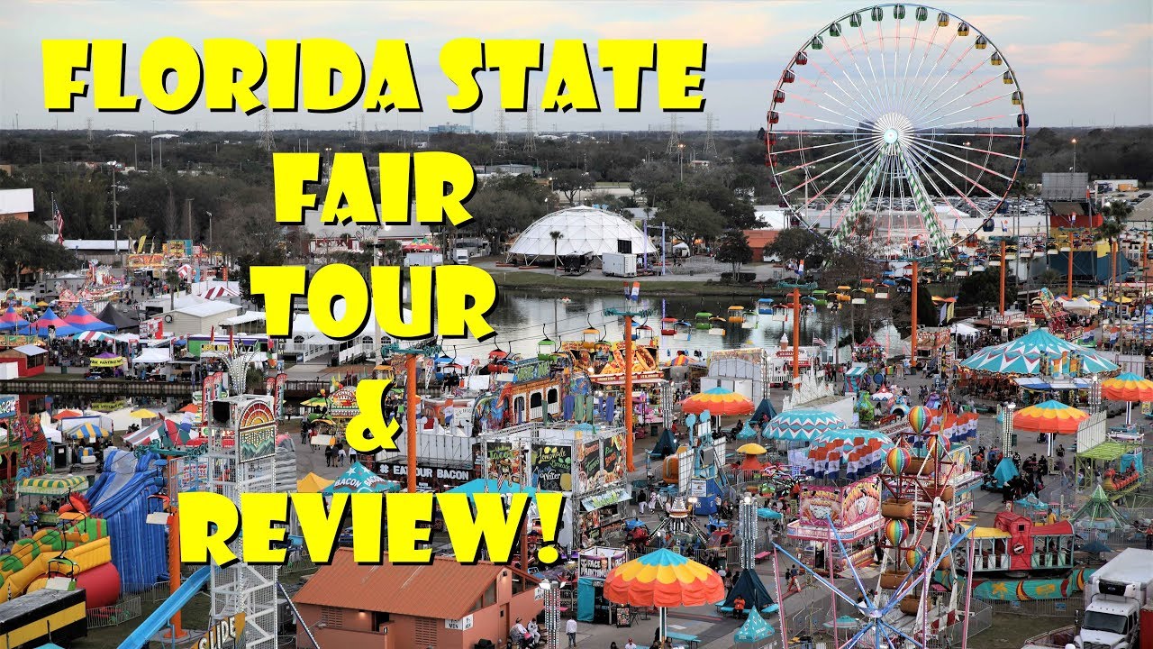 Florida State Fair Tour Featuring Ride POVS, Animals, Overall Review & More!