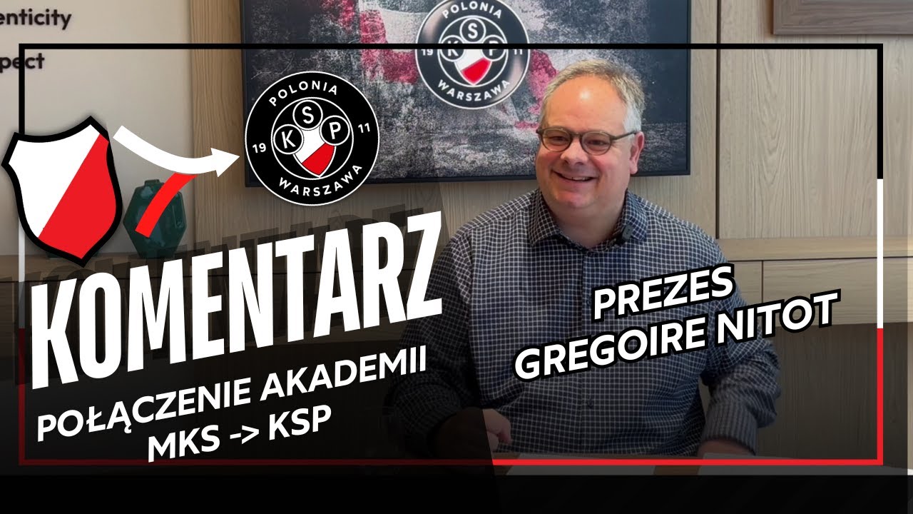 Połączenie Akademii MKS oraz Polonii Warszawa - wywiad z Gregoire Nitot