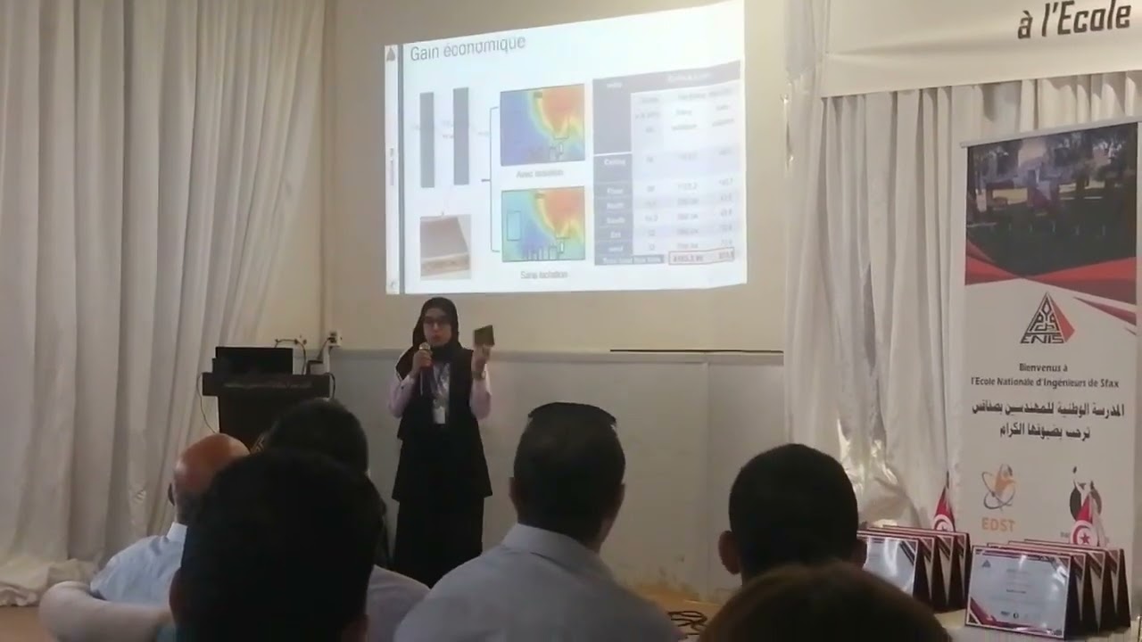 Compétition   I&V PhD Compétition ENIS doctorante Sondes Ifa