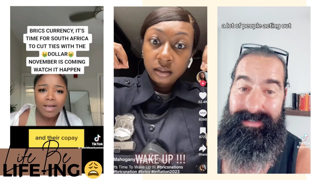 everyone is broke and tired | tiktok reacts  rants to new brics nation currency agreement