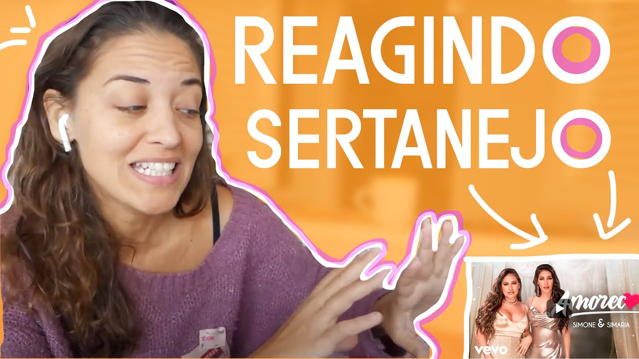 🔻Reação de gringa a clipe sertanejo brasileiro: @simoneesimaria  - Amoreco - React brasil 🇧🇷🇫🇷