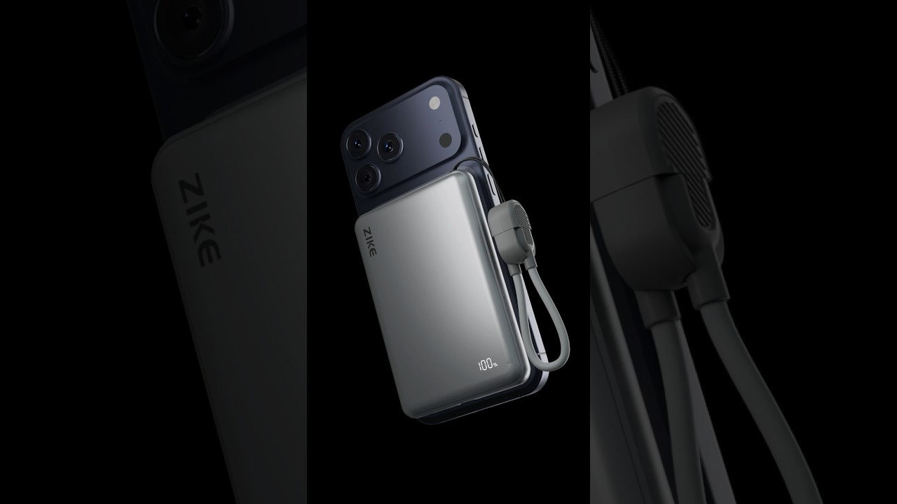 ✨Solid-State Power Bank  &times; iPhone 17: Slim, Light, Ready to Roll Safely#powerbank #safe #iphone17