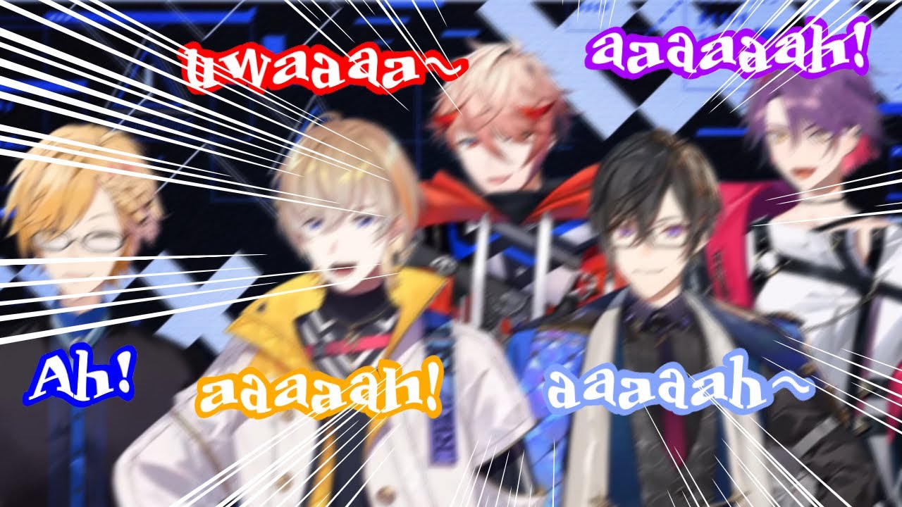 Wiggling VOLTACTION! [Kanda / Kanato / Hibari / Akira / Seraph / Nijisanji ] (eng sub)