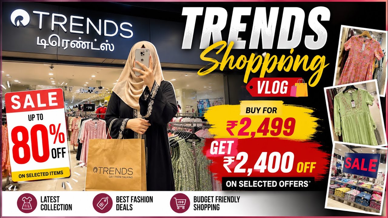 🔥 Reliance Trends 80% OFF Sale | Buy ₹2,499 & Get ₹2,400 OFF! 🛍️