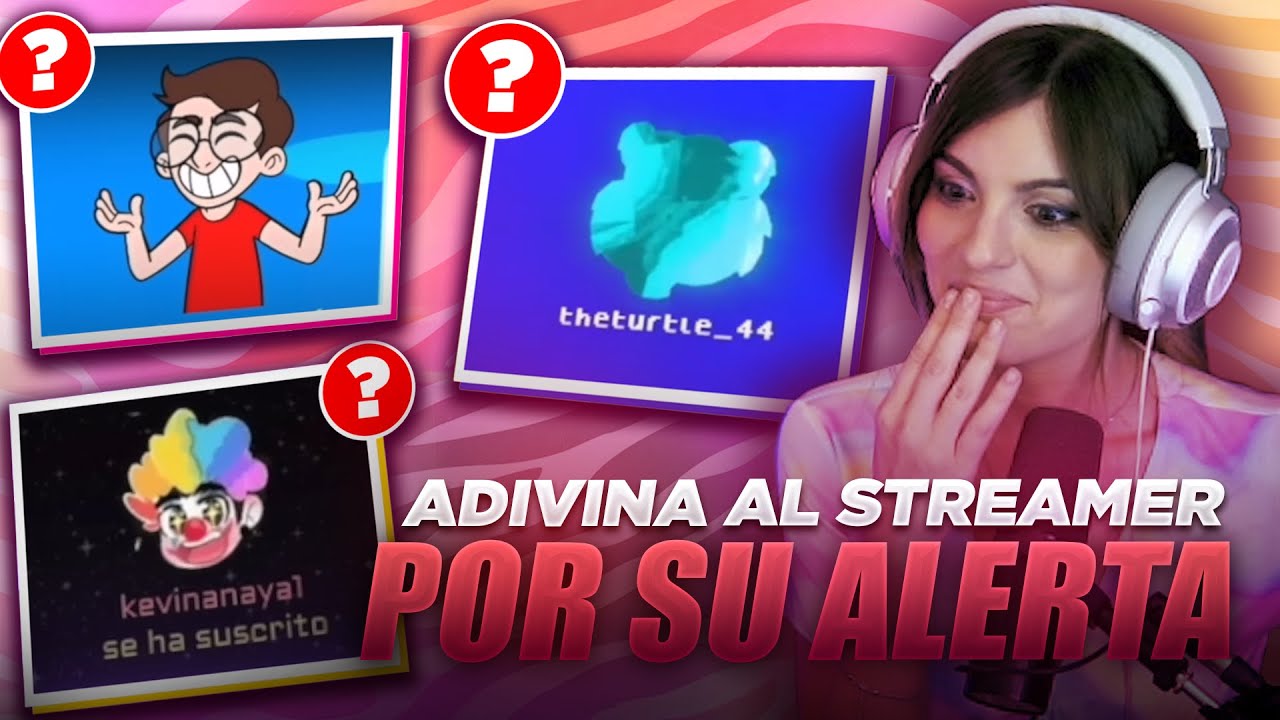 ADIVINANDO STREAMER POR SU ALERTA - PlayQuiz | Cristinini