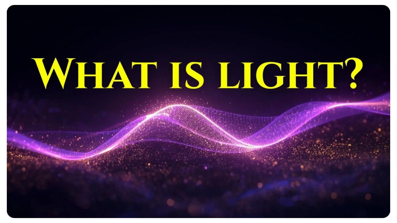 WHAT IS LIGHT? Light Explained | THROUGH MAXWELL'S EYES