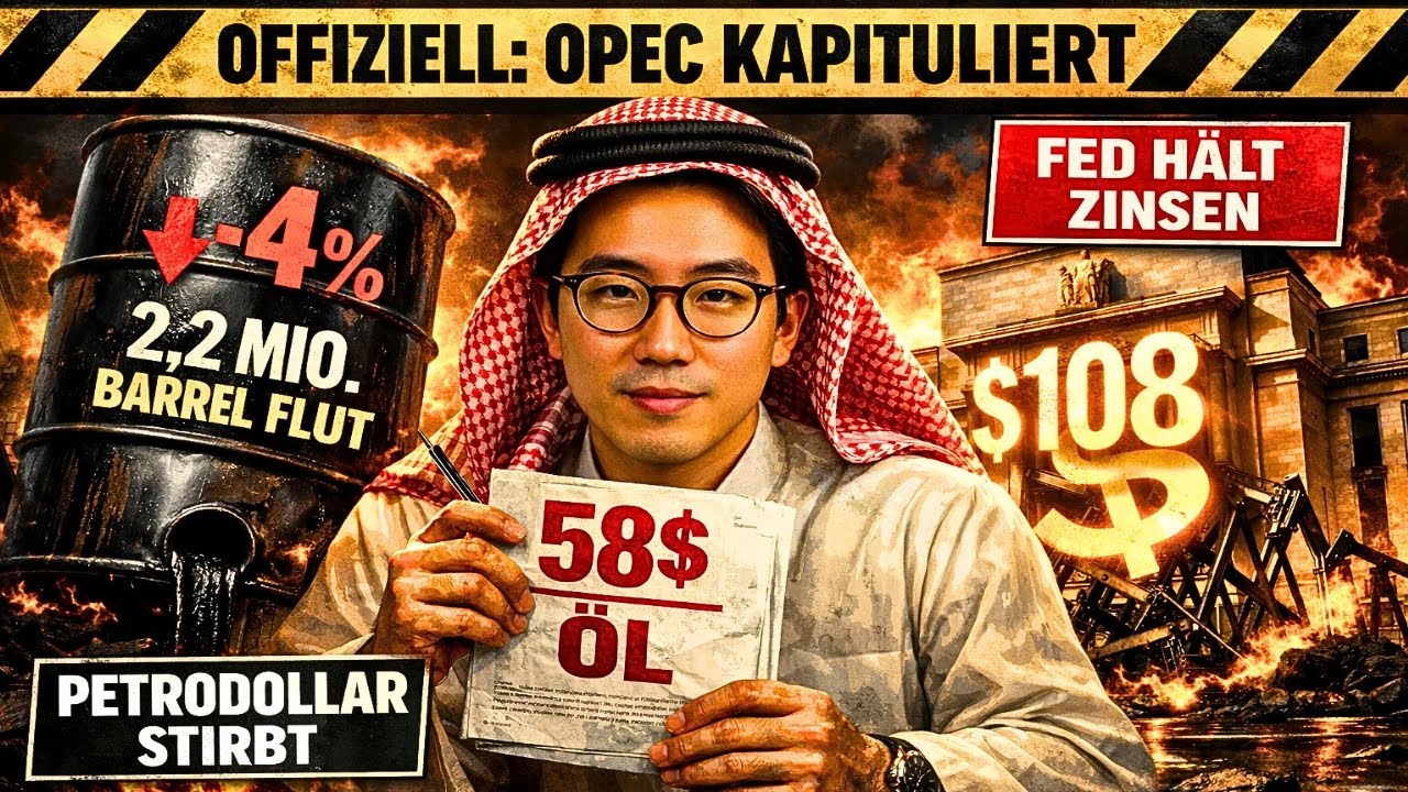 OFFIZIELL: OPEC kapituliert bei 58$ Öl – Fed hält Zinsen, starker Dollar vernichtet Petro-Staaten