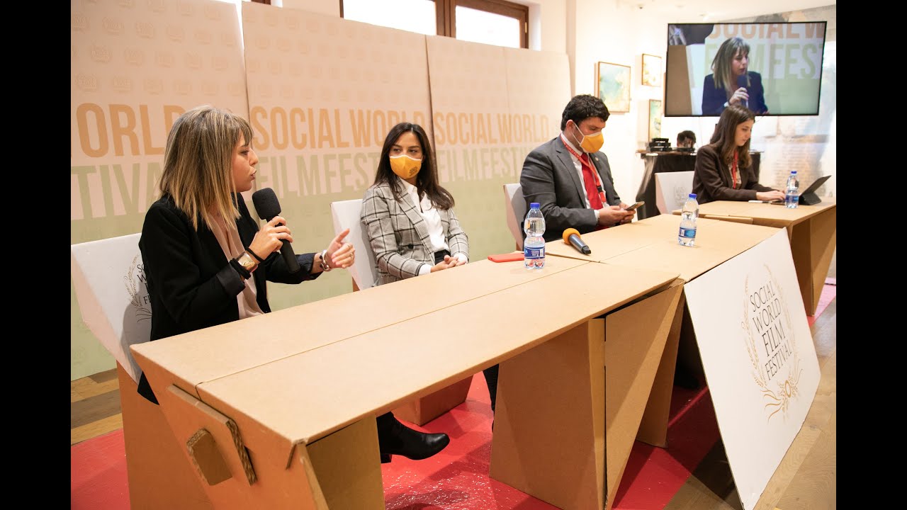Andrette Lo Conte Interview | Social World Film Festival 2020 - YOUNG FILM MARKET Cinema Meetings