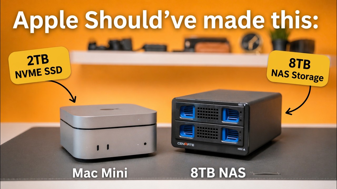 Домашняя лаборатория Mac Mini M4 &mdash; на ней работают локальный ИИ, Plex/Jellyfin и NAS.