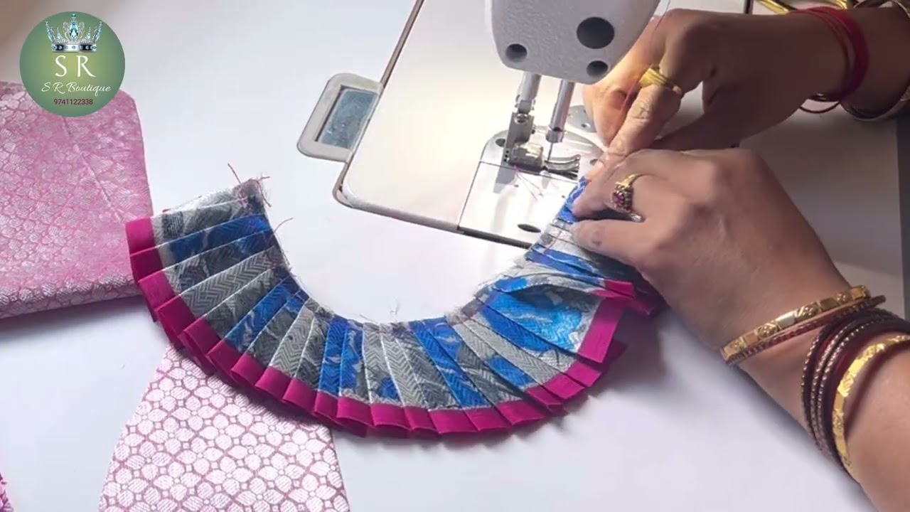10to14years girl lehanga stitching #viralvideo ￼