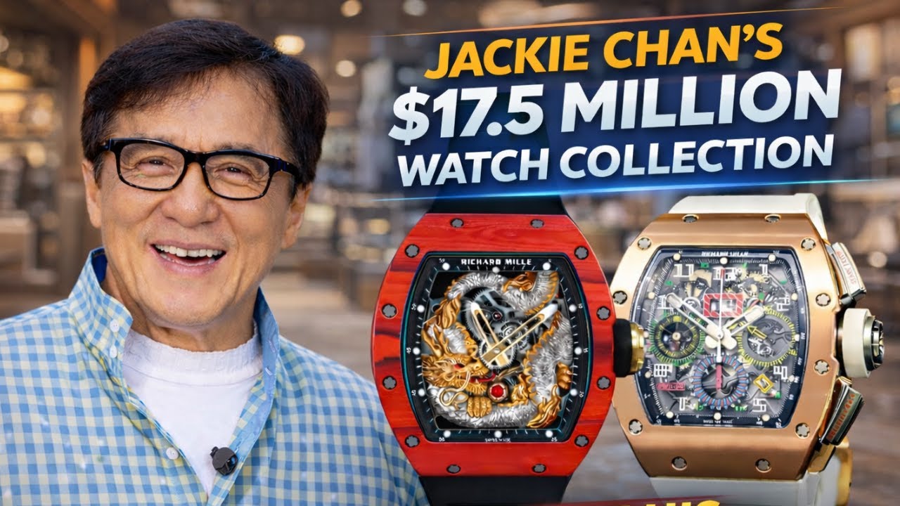 Jackie Chan's 17 Million  Richard Mille Watch collection