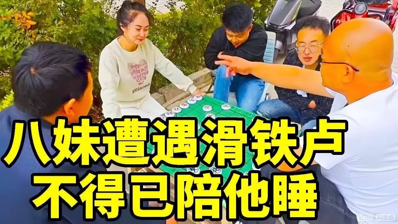 输了陪你睡觉！结果大哥给我走空城计，竟然被活活困死！【象棋八妹】