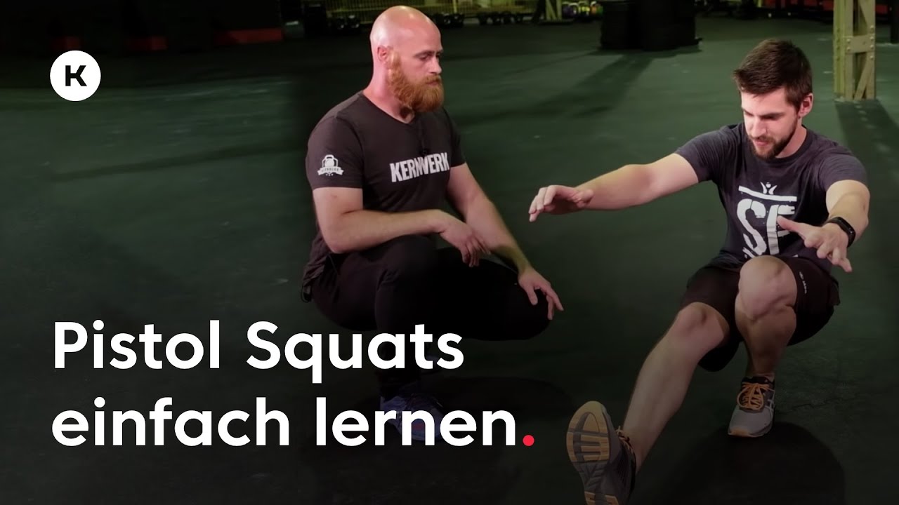 Tutorial: Pistol - lerne die einbeinige Kniebeuge