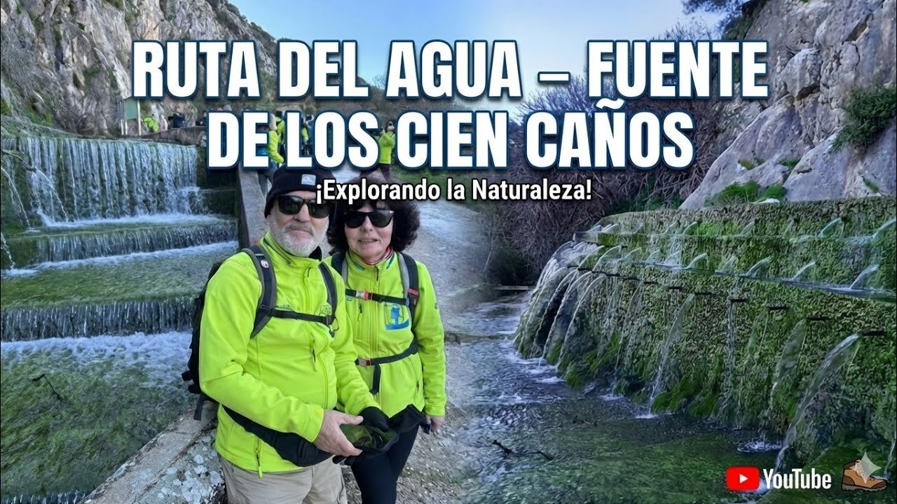 🥾Ruta del Agua.⛲ Fuente de Los 100 Caños. Villanueva del Trabuco. Málaga