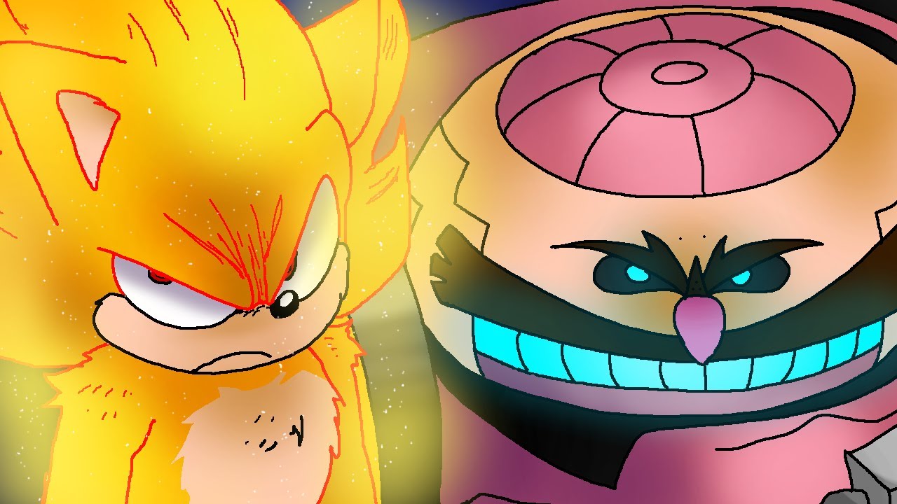 Movie Super Sonic vs Robotnik - Sonic Movie 2 Final Trailer Parody