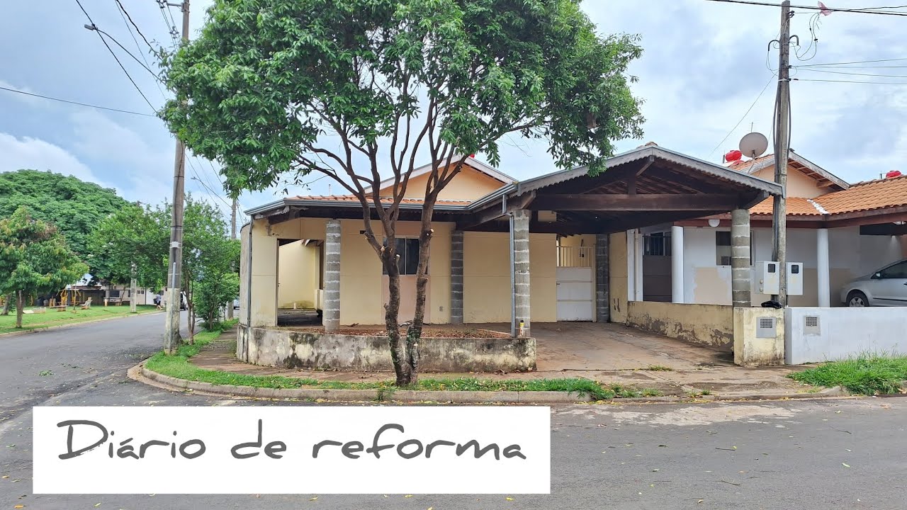Diário 7 - Reforma da casa de 39m²