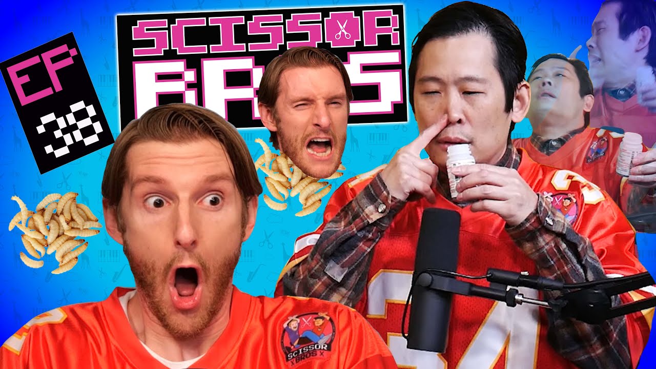 Maggots, The Mouth & Smelling Salts | Scissor Bros with Jeremiah Watkins & Steebee Weebee | Ep 38